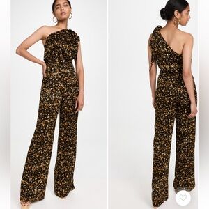 Ramy Brook Chonce One-Shoulder Jumpsuit 0